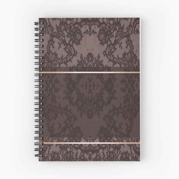 Item preview, Chic Burgundy Red Rosegold Minimal Geometric Floral Lace Pattern  designed and sold by LaceySkies.