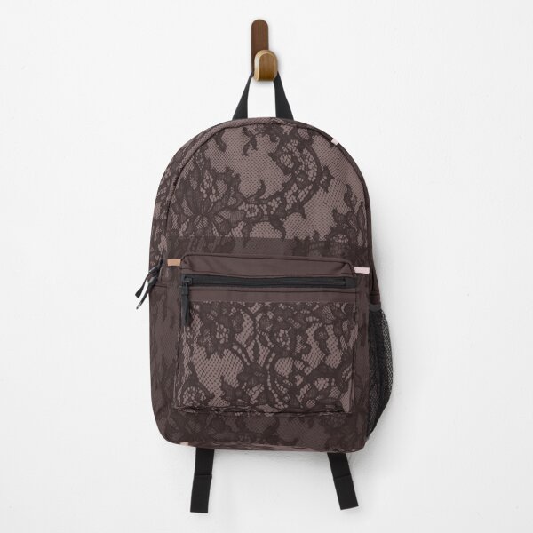 Item preview, Chic Burgundy Red Rosegold Minimal Geometric Floral Lace Pattern  designed and sold by LaceySkies.