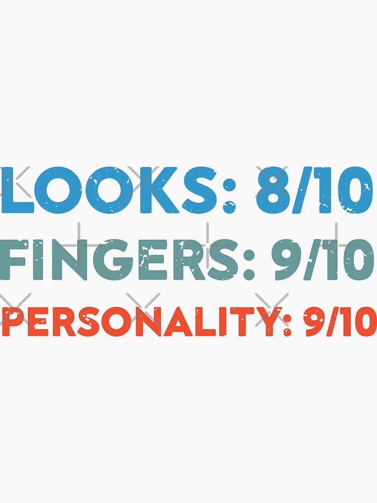 "Funny Missing Finger Amputated Joke, Funny gifts" Sticker by Evanka