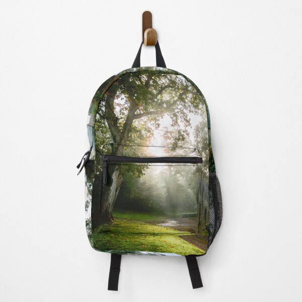 Item preview, At sunrise, the sun’s rays reach the forest’s mysterious Irish ancient stone hut designed and sold by AlbertMi.