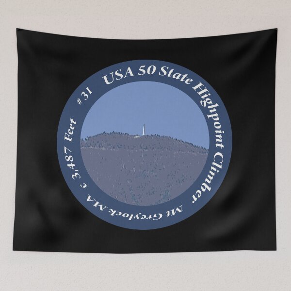 Item preview, Mt Greylock MA 31 of 50 States Highpoint Climbers  designed and sold by janraydesigns.