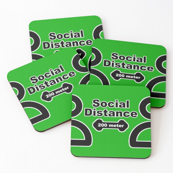 Item preview, SOCIAL DISTANCE 200 METER designed and sold by Klementsen.