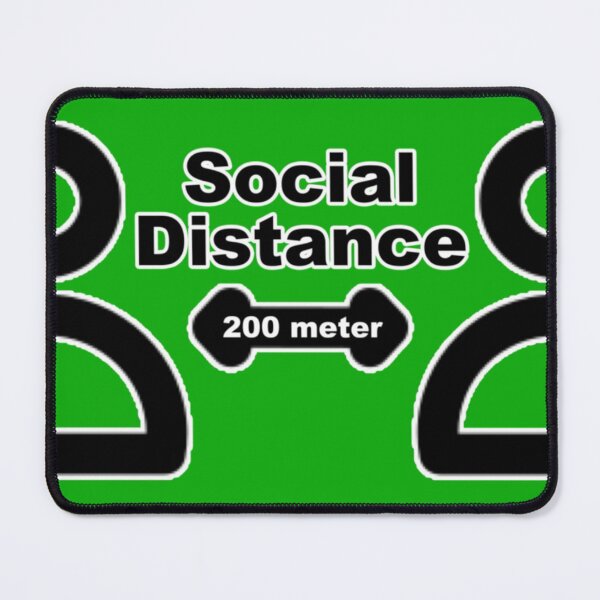 Item preview, SOCIAL DISTANCE 200 METER designed and sold by Klementsen.