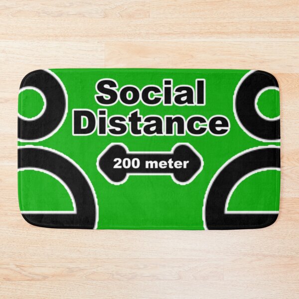 Item preview, SOCIAL DISTANCE 200 METER designed and sold by Klementsen.