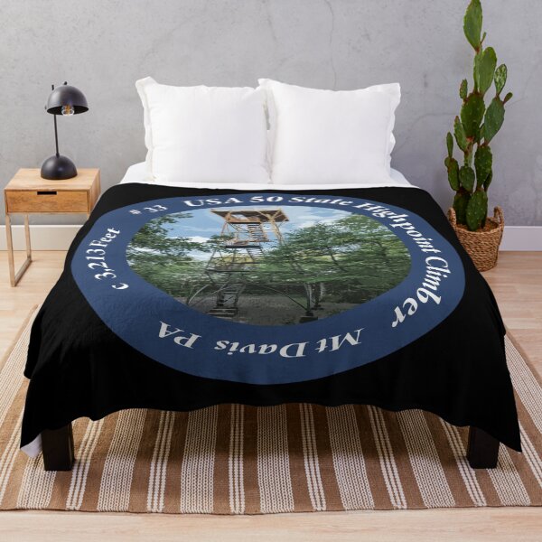 Item preview, Mt Davis PA 33 of 50 States Highpoint Climbers  designed and sold by janraydesigns.
