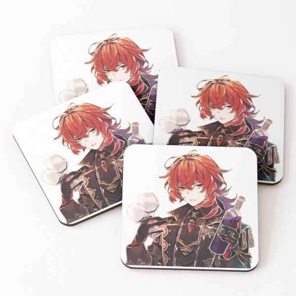 Item preview, Diluc - Genshin Impact  designed and sold by Omagatoki.
