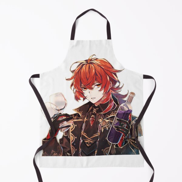 Item preview, Diluc - Genshin Impact designed and sold by Omagatoki.