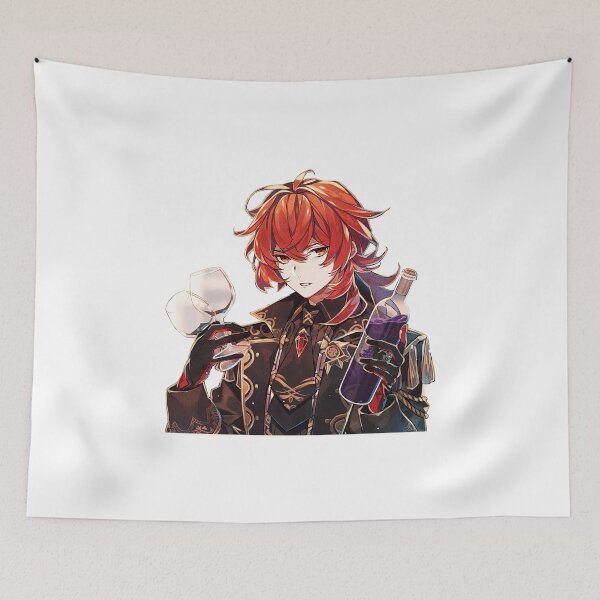 Item preview, Diluc - Genshin Impact  designed and sold by Omagatoki.