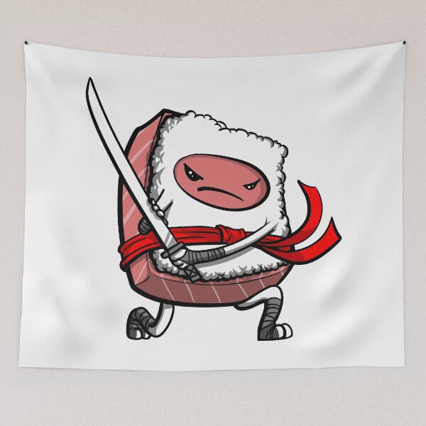 Item preview, Sushi Samurai Ninja designed and sold by underheaven.