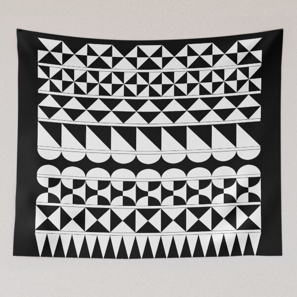 Item preview, Geometrical shapes pattern mosaic designed and sold by gegogneto.