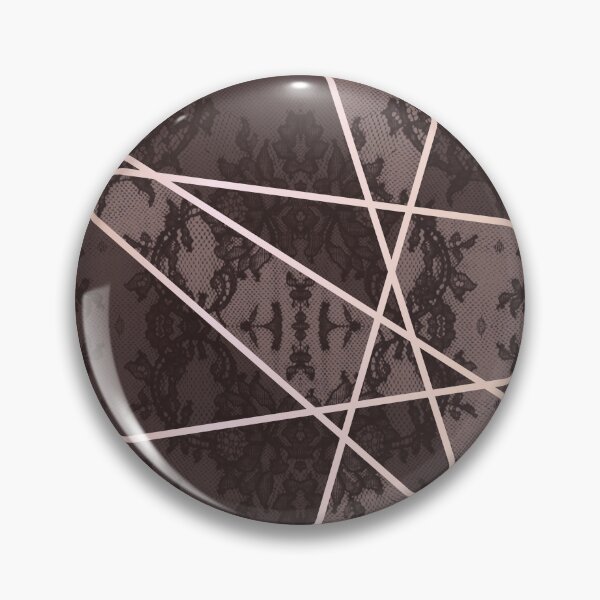 Item preview, Chic Burgundy Red Rosegold Minimal Geometric Floral Lace Pattern  designed and sold by LaceySkies.