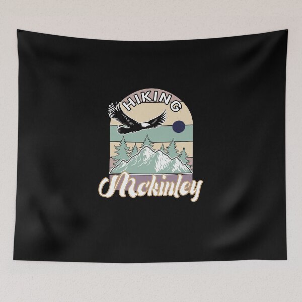 Item preview, Colorful Retro Mount Mckinley Hiking  Best Gift For Your Friend & Family - Hiking Is My Passion  designed and sold by medbdj.