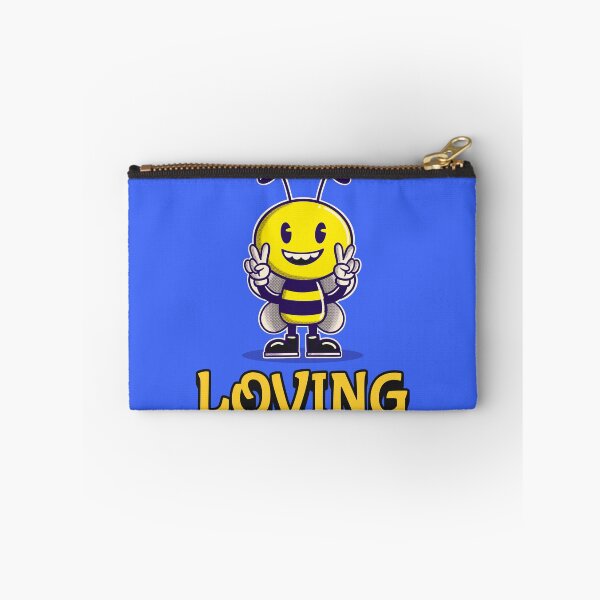Item preview, Bee Loving - Peace Sign Bee designed and sold by Trinket-Trickster.