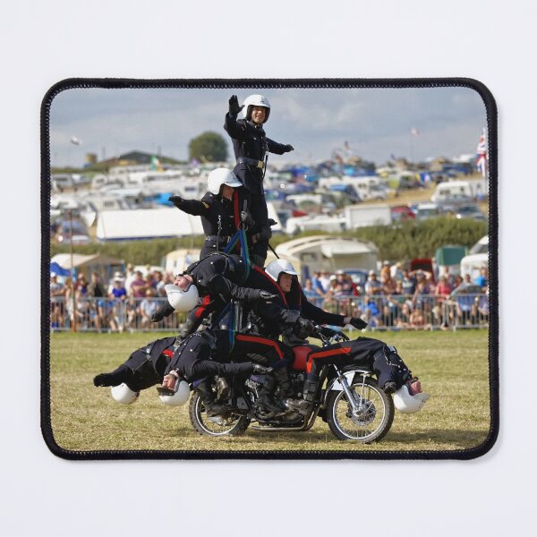 Item preview, The British Army, Royal Signals Motorcycle Display Team, The White Helmets designed and sold by Andy Harker.