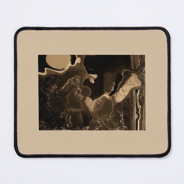 Item preview, Escape at Midnight Fleeing into the Forest under a Full Moon Brown and Beige designed and sold by Beachy.