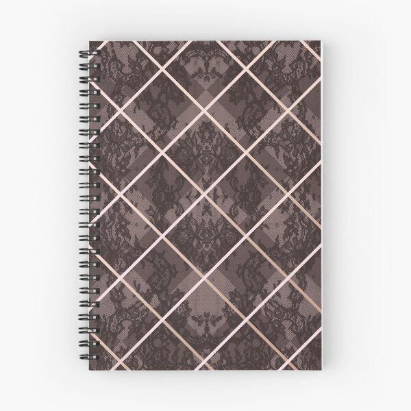 Item preview, Chic Burgundy Red Rosegold Minimal Geometric Floral Lace Pattern  designed and sold by LaceySkies.