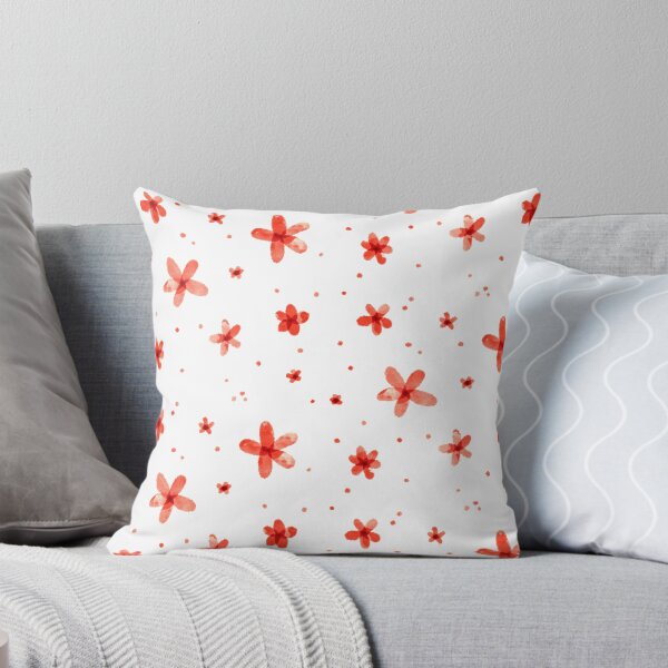 Item preview, Flower Illustrations: Red Daisies Watercolor designed and sold by ChriseryMerch.