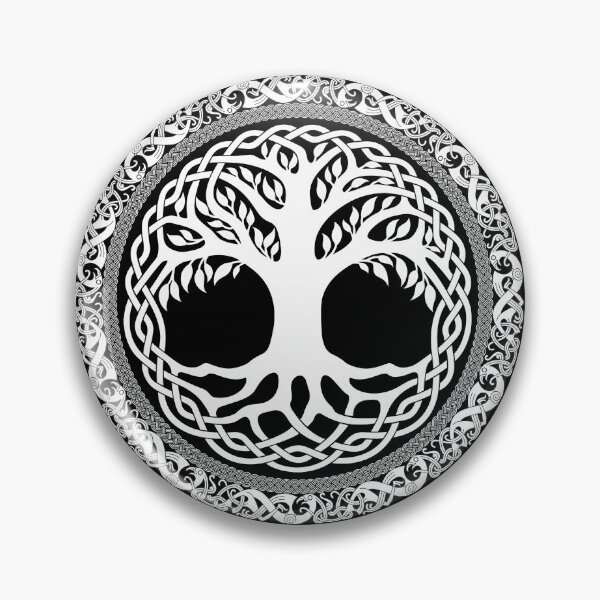 Item preview, Yggdrasil Celtic Tree of Life, Viking Celtic Knot designed and sold by aronia.