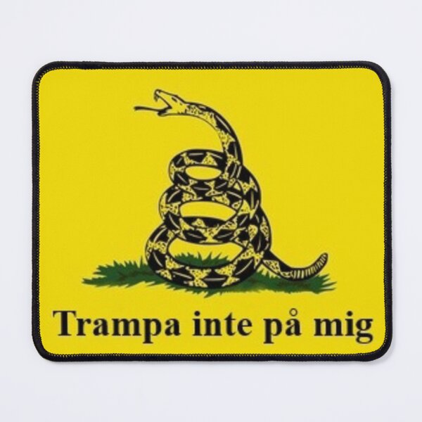 Item preview, Svenska Gadsden flagga (Swedish Gadsden Flag) designed and sold by JonathanR1994.