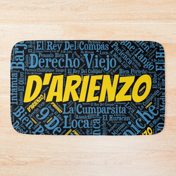 Item preview, Argentine Tango D'Arienzo Word Font Art designed and sold by infinitetango.