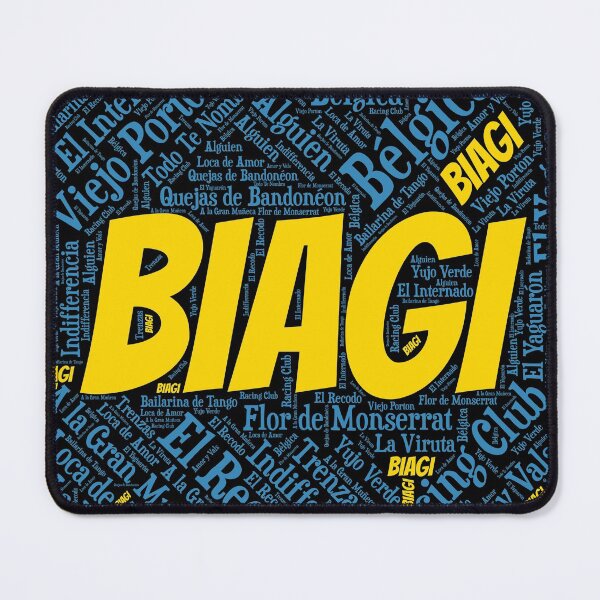 Item preview, Argentine Tango Biagi Font Word Art designed and sold by infinitetango.