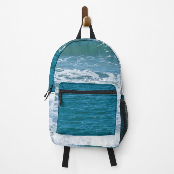 Item preview, Ocean waves breaking at shore designed and sold by LindaCooke.