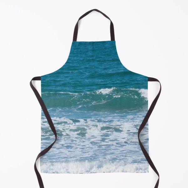 Item preview, Ocean waves breaking at shore designed and sold by LindaCooke.