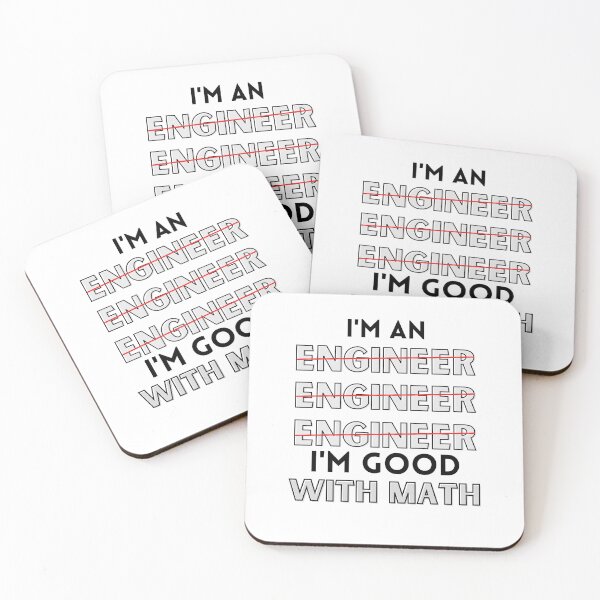 Item preview, I'm An Engineer I'm Good At Math Essential T-Shirt designed and sold by amchtakkosa1.