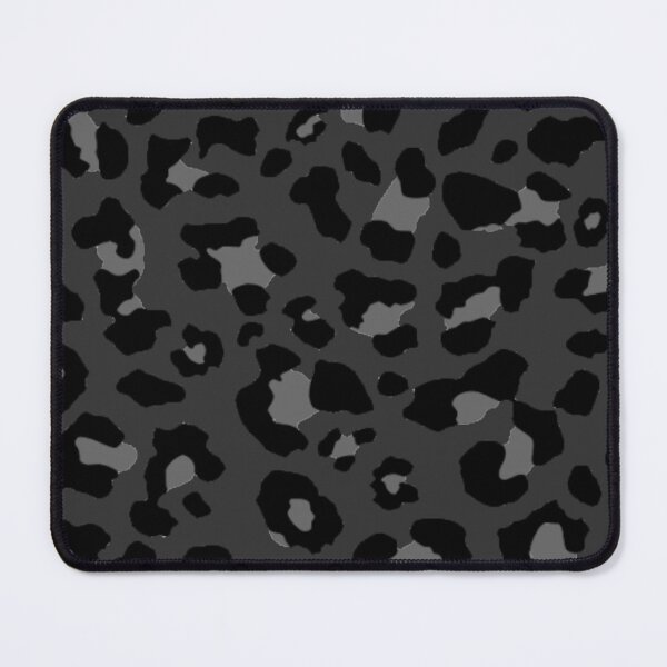 Item preview, Black Snow Leopard Black and White Spotted Animal  designed and sold by Vintage Mag.