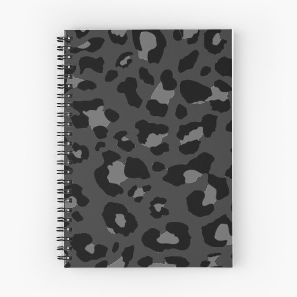 Item preview, Black Snow Leopard Black and White Spotted Animal  designed and sold by Vintage Mag.