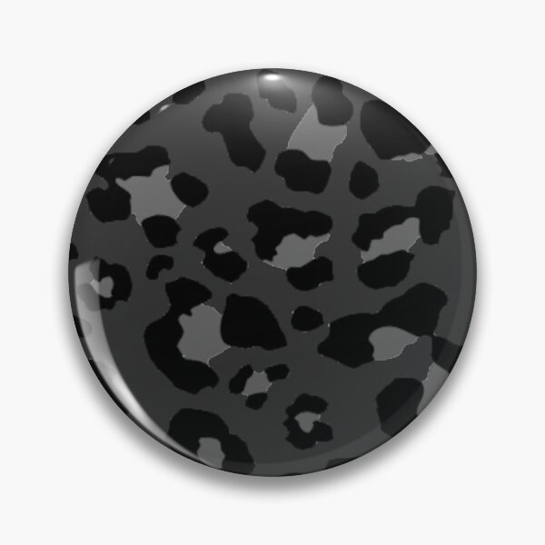 Item preview, Black Snow Leopard Black and White Spotted Animal  designed and sold by Vintage Mag.