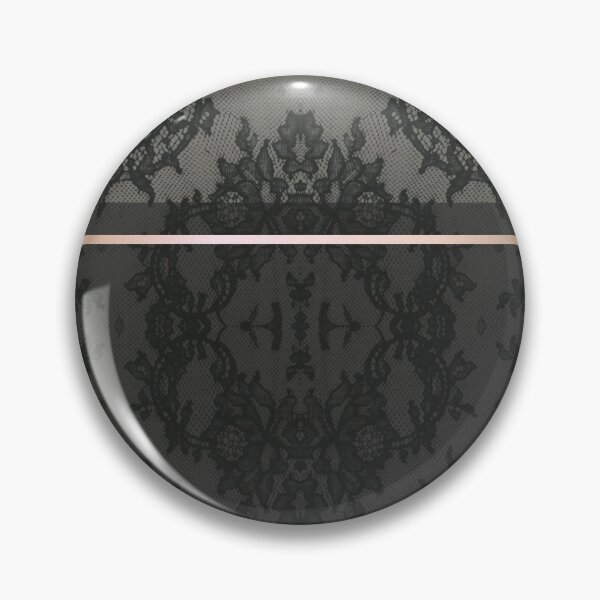 Item preview, Chic Olive Green Rosegold Minimal Geometric Floral Lace Pattern  designed and sold by LaceySkies.