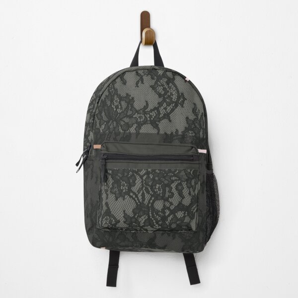 Item preview, Chic Olive Green Rosegold Minimal Geometric Floral Lace Pattern  designed and sold by LaceySkies.
