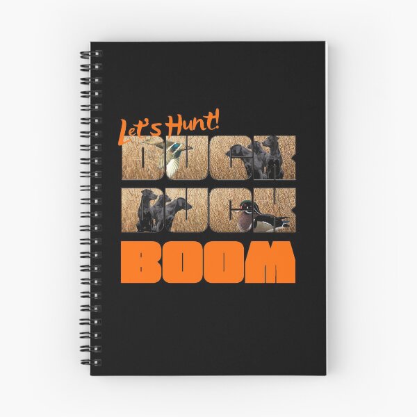 Item preview, DUCK DUCK BOOM Duck Hunting Lab Loving Design with Labradors, Mallards and Wood Ducks is Perfect for Outdoor Enthusiasts and Hunters designed and sold by LifeCrush.