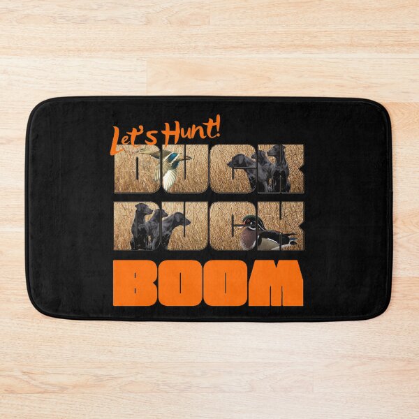 Item preview, DUCK DUCK BOOM Duck Hunting Lab Loving Design with Labradors, Mallards and Wood Ducks is Perfect for Outdoor Enthusiasts and Hunters designed and sold by LifeCrush.
