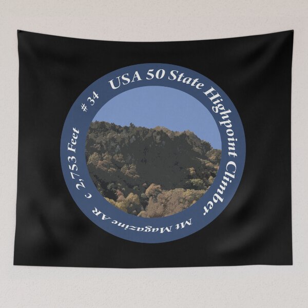 Item preview, Mt Magazine AR 34 of 50 States Highpoint Climbers  designed and sold by janraydesigns.