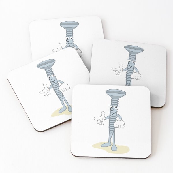 Item preview, illustration representing a screw mascot. Ideal for institutional and informative educational materials designed and sold by LucianoCosmo.
