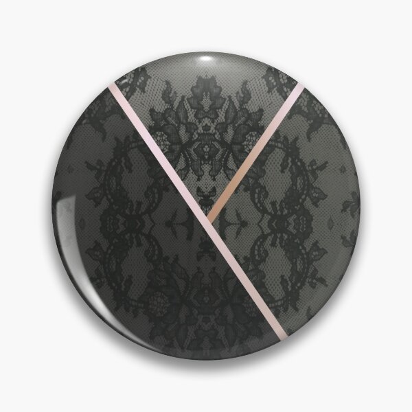 Artikelvorschau, Chic Olive Green Rosegold Minimal Geometric Floral Lace Pattern entworfen und verkauft von LaceySkies.