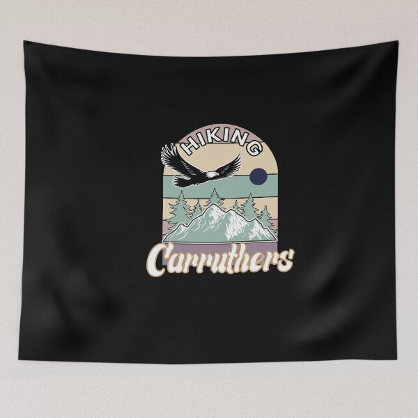 Item preview, Colorful Retro Mount Carruthers Hiking  Best Gift For Your Friend & Family - Hiking Is My Passion  designed and sold by medbdj.