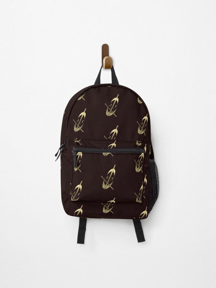 Thumbnail 1 of 3, Backpack, Gold Cello Pattern designed and sold by technotext.