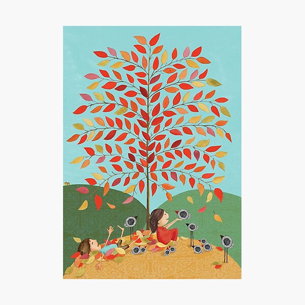 The Tree on the Hill Photographic Print