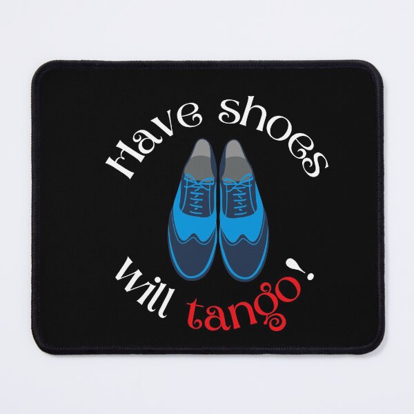 Item preview, Have Shoes Will Tango Men's Blue Dance Tango Shoes designed and sold by infinitetango.