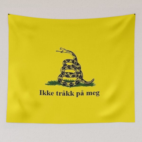 Item preview, Norsk Gadsden Flag (Norwegian Gadsden Flag)  designed and sold by JonathanR1994.