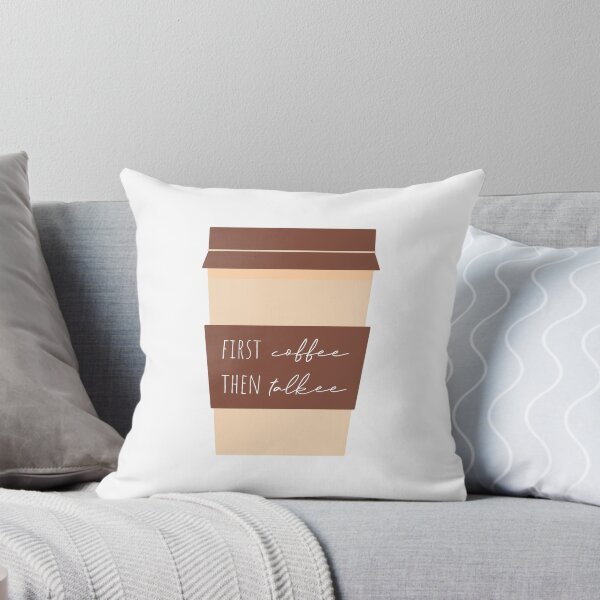 Item preview, First Coffee Than Talkee designed and sold by Fitza.