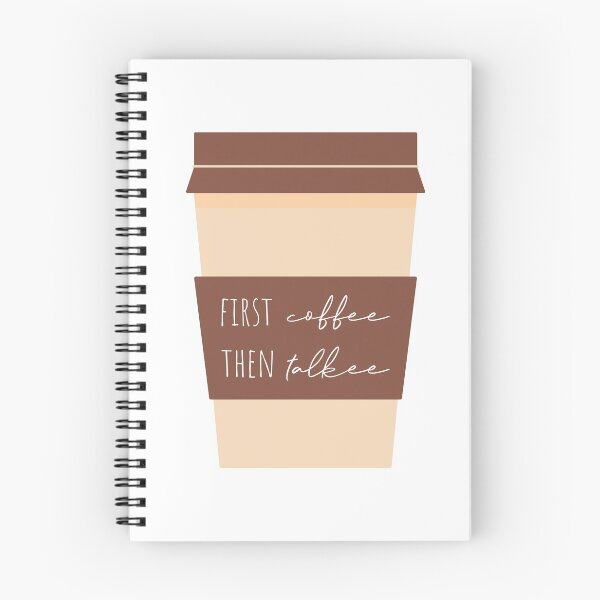 Item preview, First Coffee Than Talkee designed and sold by Fitza.