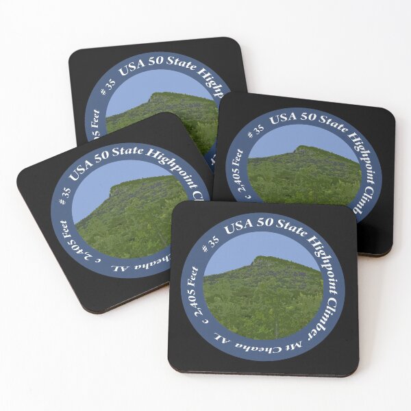 Item preview, Cheaha Mtn AL 35 of 50 States Highpoint Climbers  designed and sold by janraydesigns.