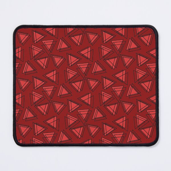 Item preview, Abstract Red Triangules Pattern designed and sold by Provocadores.
