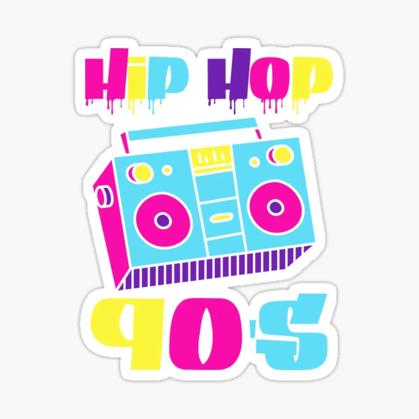 ☆AZ☆ Hiphop 90s Vintage Sticker Nothing But a Gangsta Party 90s Hip Hop Rap Star Sticker