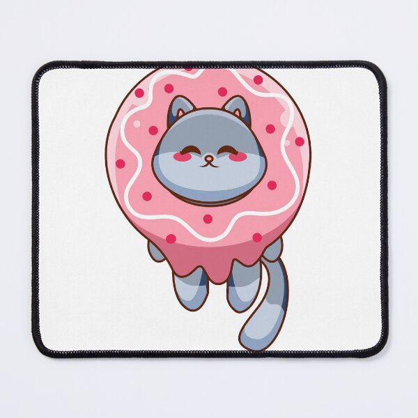 Item preview, Levitating Donut Cat designed and sold by DonutPanicYet.
