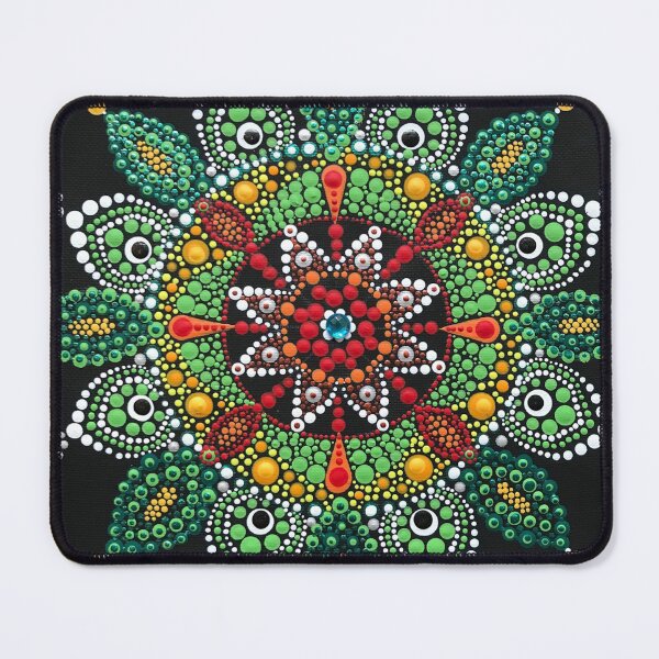 Item preview, Emerald Sunset Mandala designed and sold by Gerri Kleinberg.